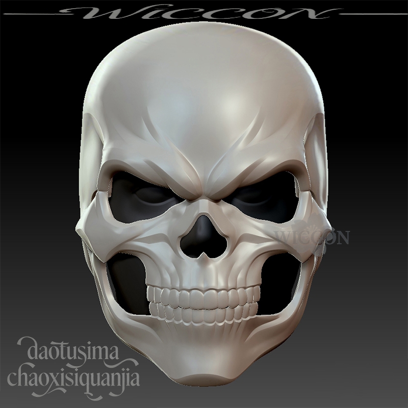 3D Printing Mask - Máscara de Calavera Impresa en 3D