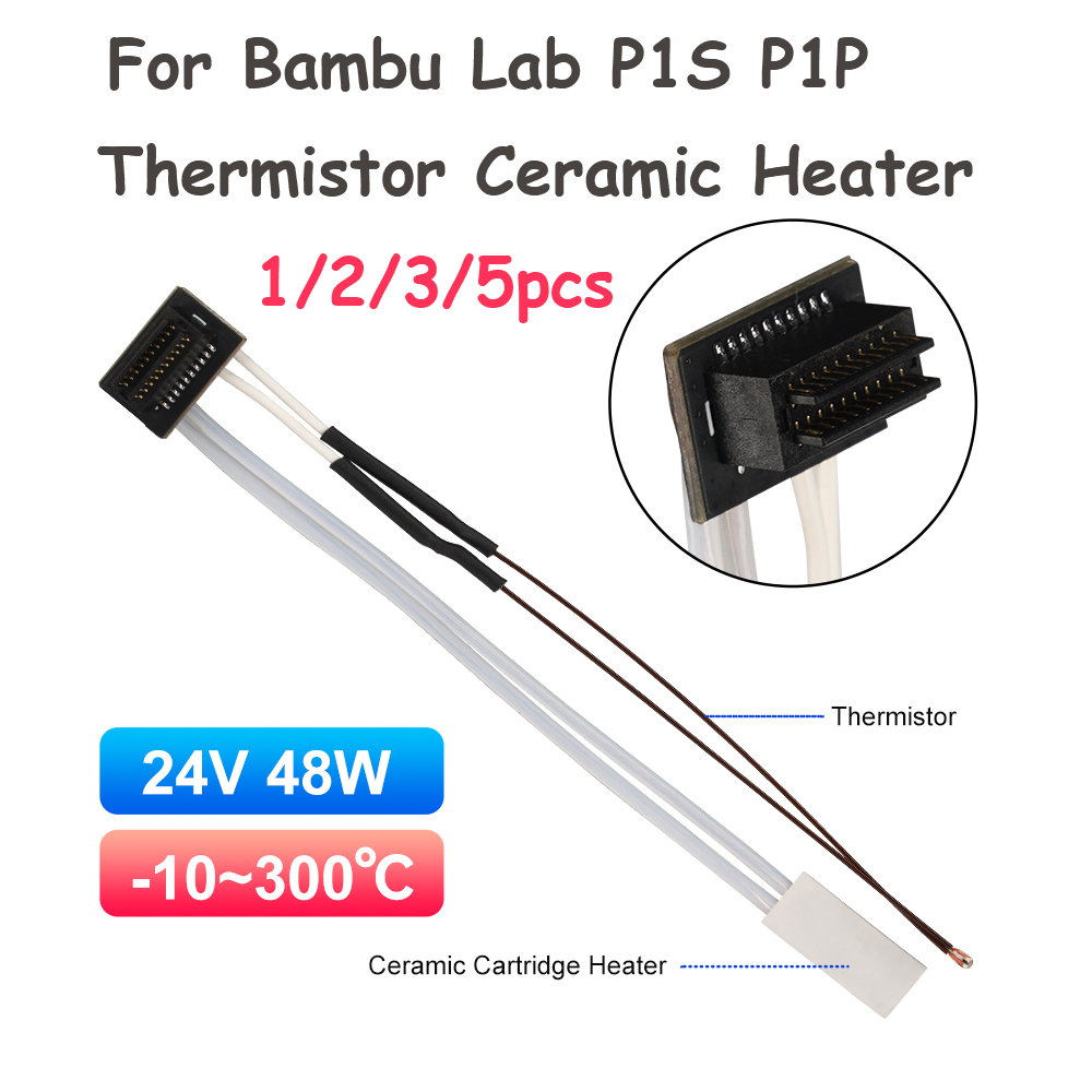 Cartucho Calefactor de Cerámic - 3D Printing Bambu Lab reseña y precio