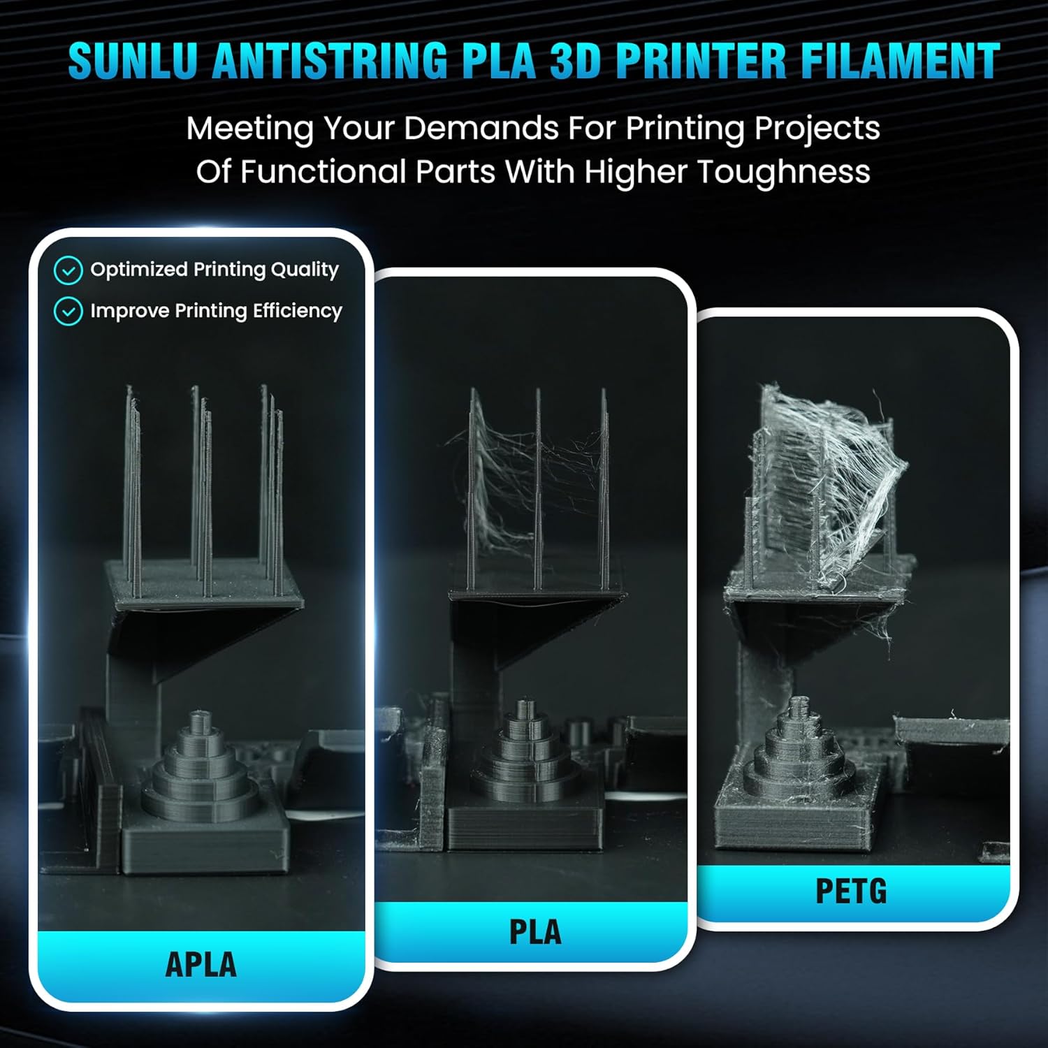 SUNLU 10KG APLA/PLA Meta/Filam - 3D Printing Nylon reseña y precio